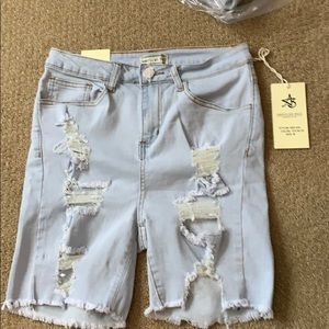 Jean shorts